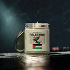 Peace for Palestine Scented Candles - Home Decor