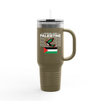 Peace for Palestine Insulated Travel Mug
