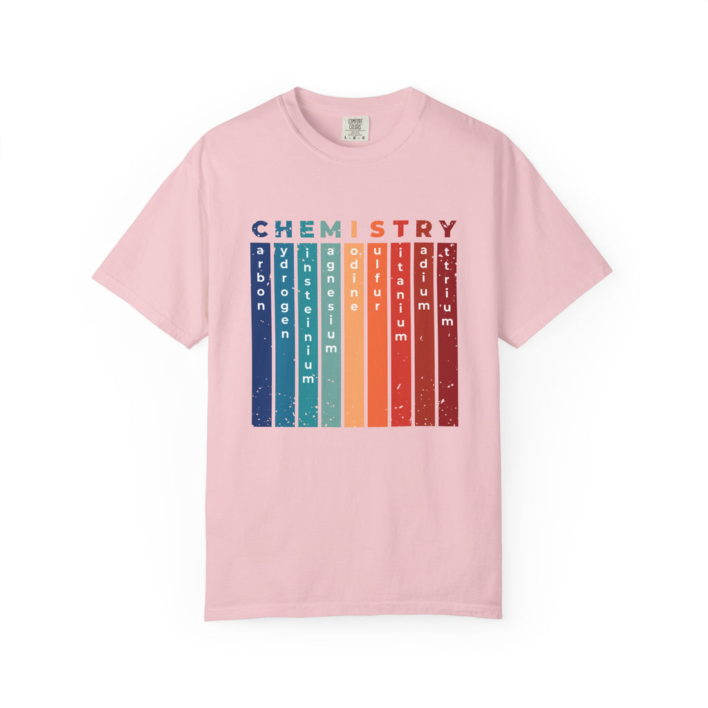 Vintage Chemistry T-Shirt | Retro Science Lover Tee - Blossom / S