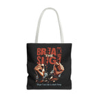 Break Siege Tote Bag - 18’’ × / White - Bags