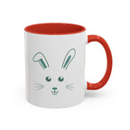 Cute Bunny Rabbit Accent Mug