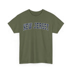 New Jersey Vintage Varsity Unisex T-shirt - Military Green / S - T-Shirt