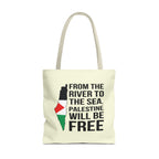 Palestine Pride Tote Bag - 18’’ × / Beige - Bags