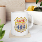 Vintage ’Love Route 404 Not Found’ Ceramic Mug 11oz & 15oz