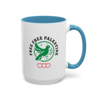 Free Palestine Accent Coffee Mug