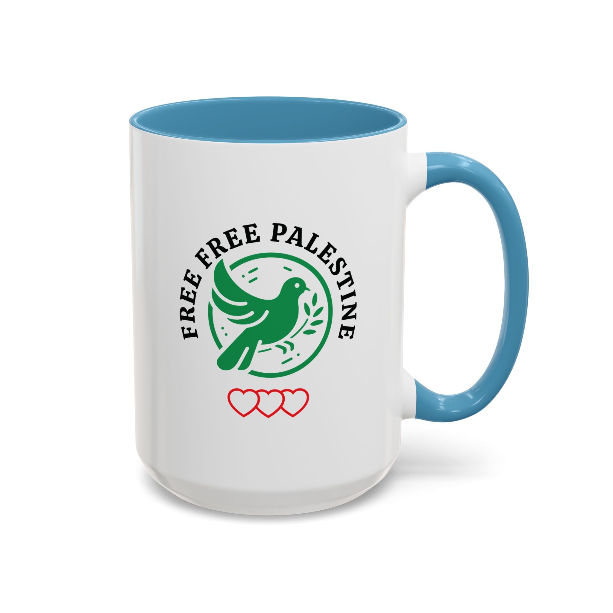 Free Palestine Accent Coffee Mug