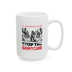 Stop the Genocide Ceramic Mug
