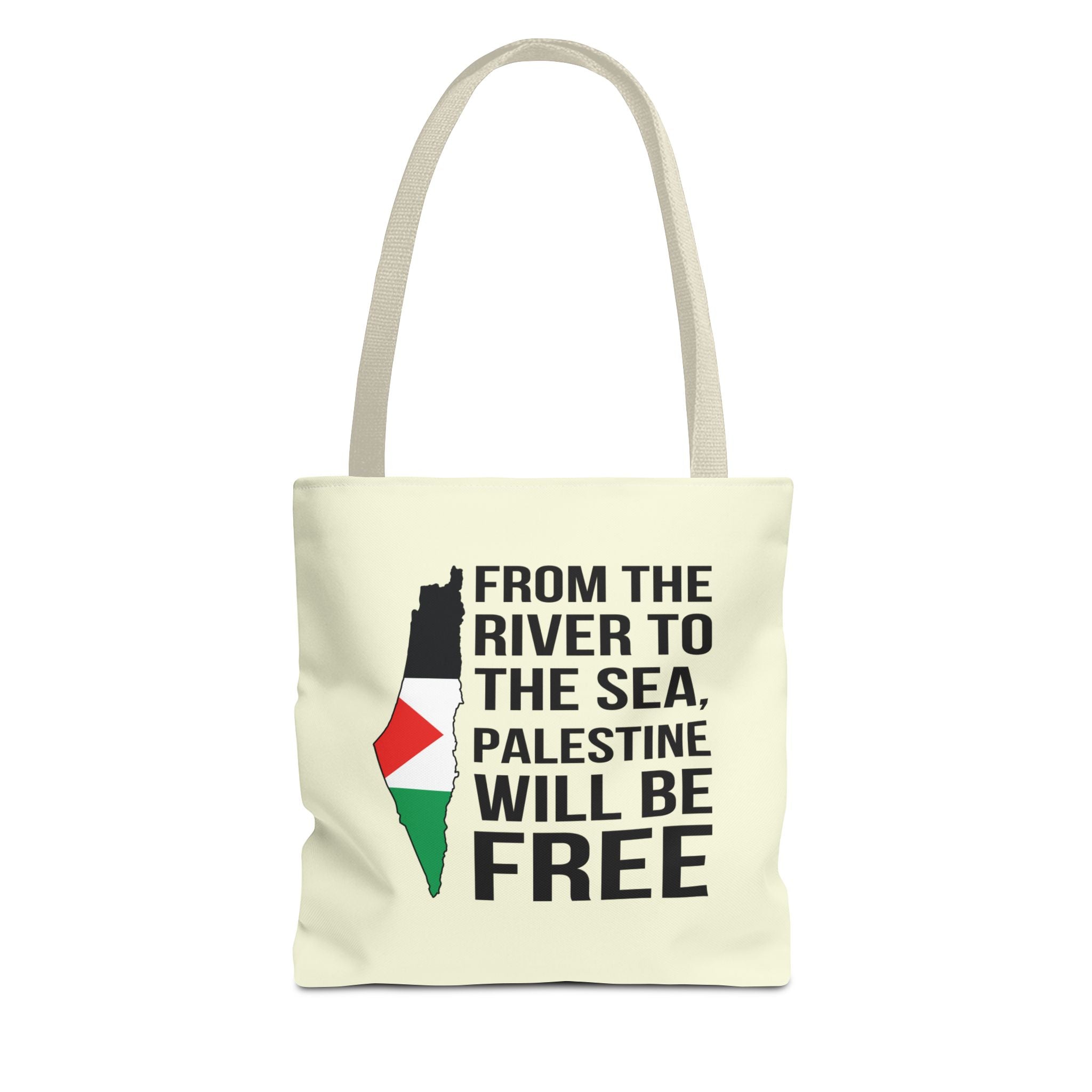 Palestine Pride Tote Bag - 13’’ × / Beige - Bags