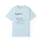 Teacher Definition T-Shirt (V1) - Chambray / S - T-Shirt
