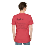 Teacher Definition T-Shirt (V2 - Back Print) - T-Shirt