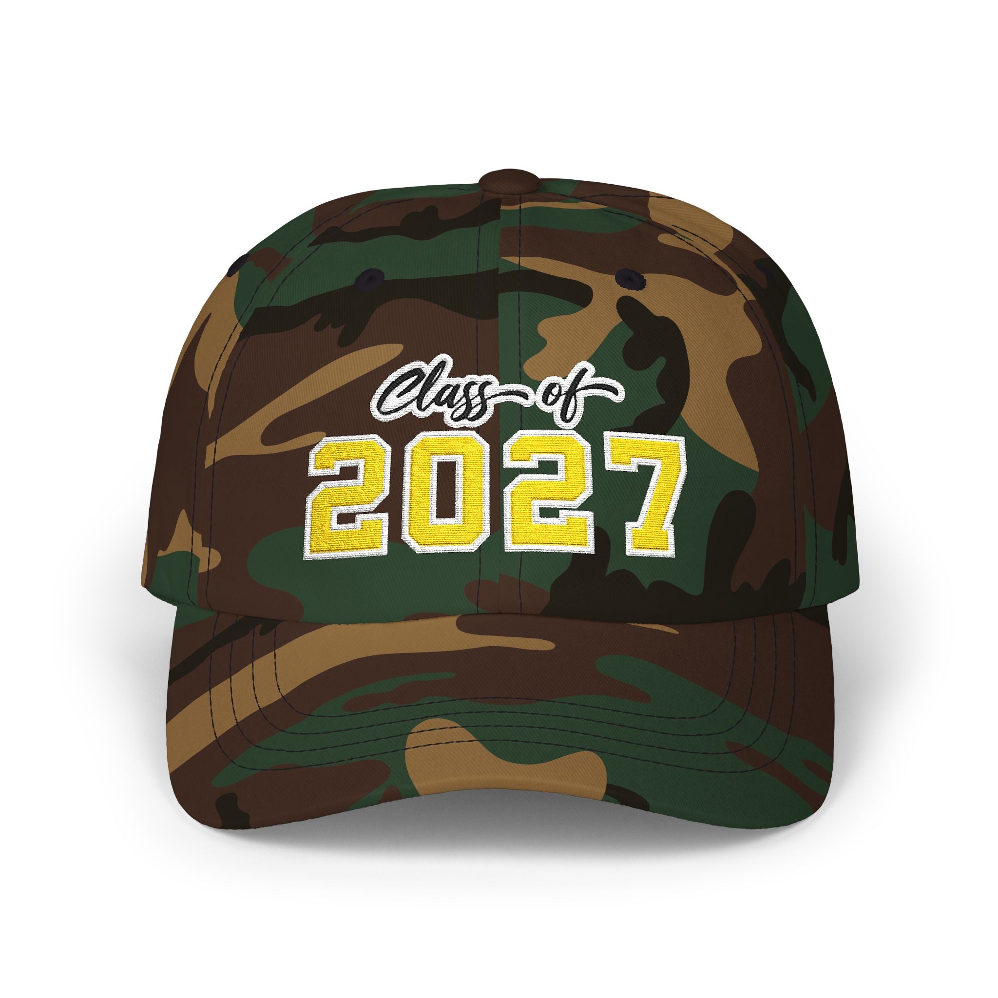 Class of 2027 Dad Hat - Green Camo / One size - Hats