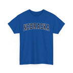 Nebraska Vintage Varsity Unisex T-shirt - Royal / S - T-Shirt