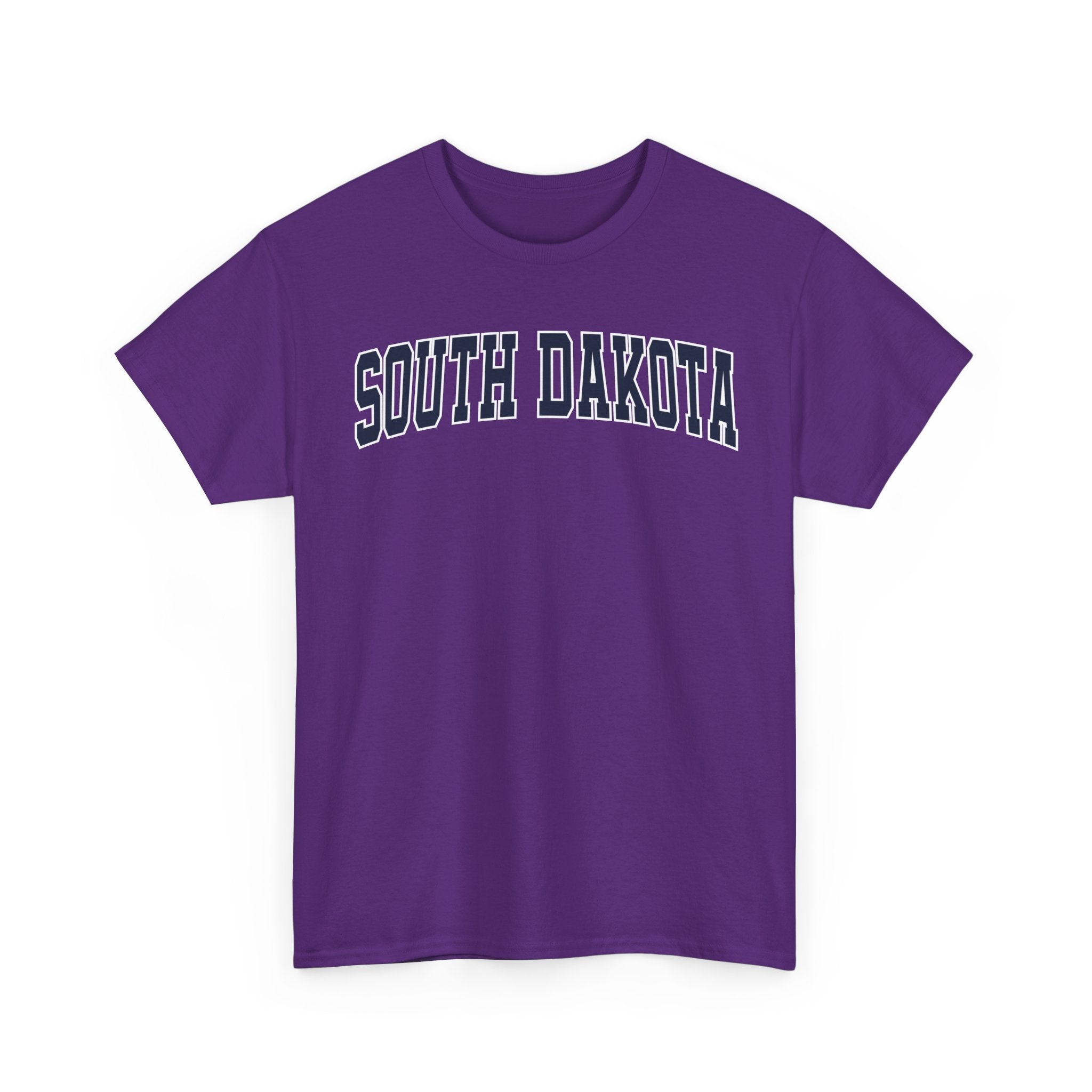 South Dakota Vintage Varsity Unisex T-shirt - Purple / S - T-Shirt