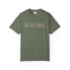 Pickleball Typography T-Shirt | Casual Athletic Tee for Players - Moss / S