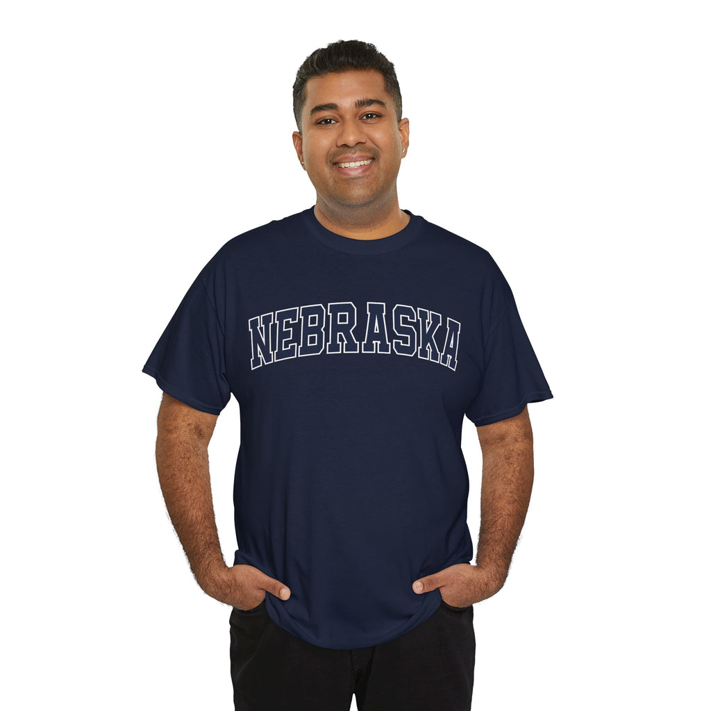 Nebraska Vintage Varsity Unisex T-shirt - T-Shirt