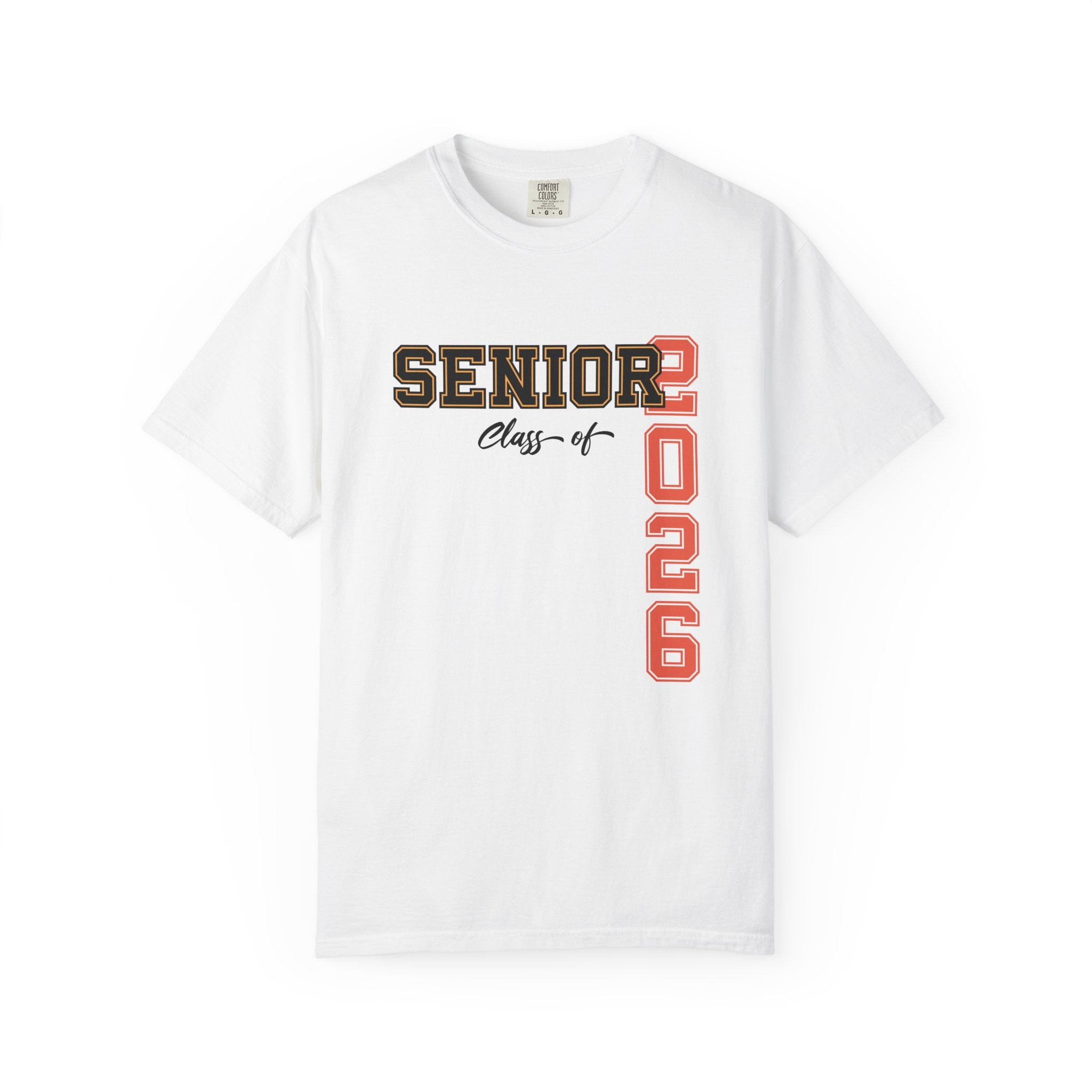 Senior Class of 2026 T-Shirt | Graduation Shirt Senior Year Tee Back to School Top Gift for High School & College