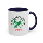 Free Palestine Accent Coffee Mug