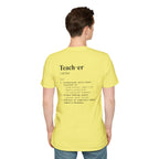 Teacher Definition T-Shirt (V2 - Back Print) - T-Shirt