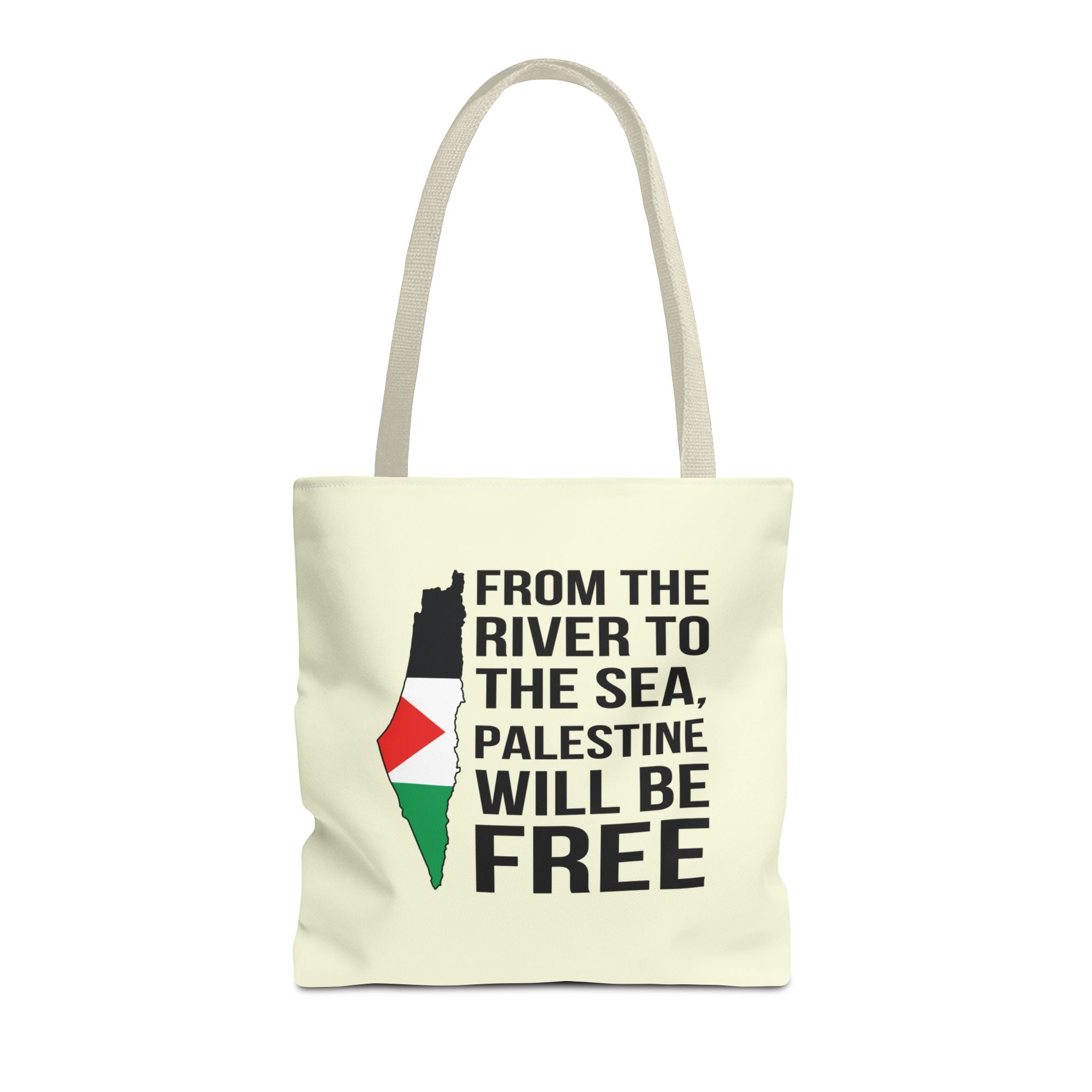 Palestine Pride Tote Bag - 16’’ × / Beige - Bags