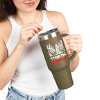 Stop the Genocide Insulated Travel Mug