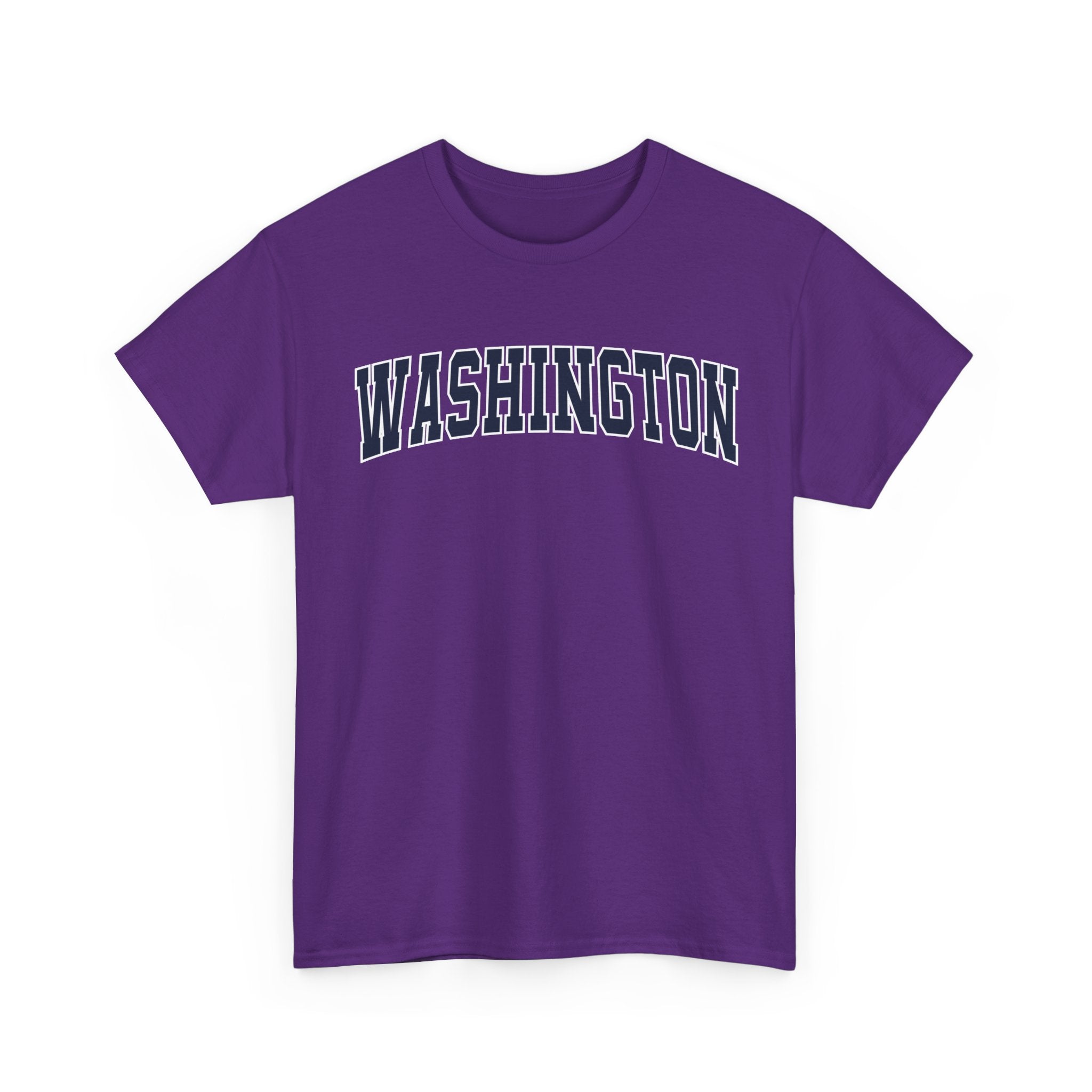 Washington Vintage Varsity Unisex T-shirt - Purple / S - T-Shirt
