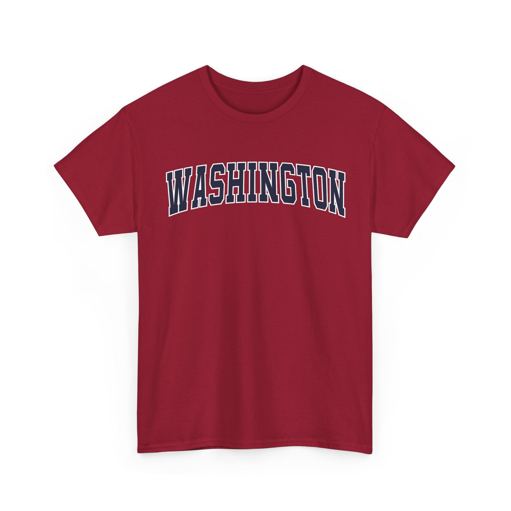 Washington Vintage Varsity Unisex T-shirt - Cardinal Red / S - T-Shirt