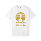 NYC Sunset Graphic T-Shirt - White / S