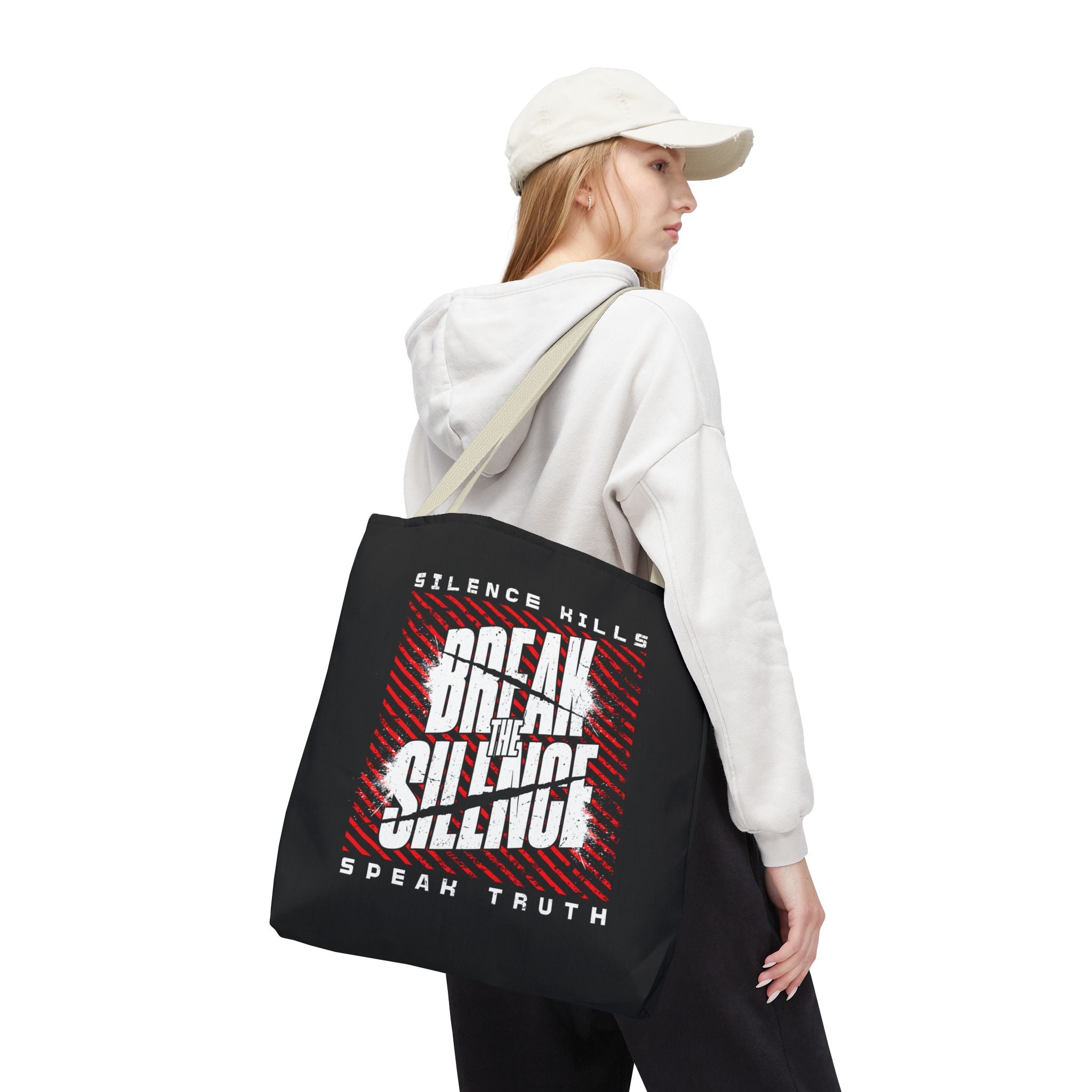 Break the Silence Tote Bag - Bags