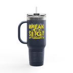 Break the Siege Insulated Travel Mug - 40oz / Navy Blue