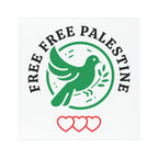 Free Palestine Car Magnets - 5’’ × / Rectangle / 1 pc - Home Decor