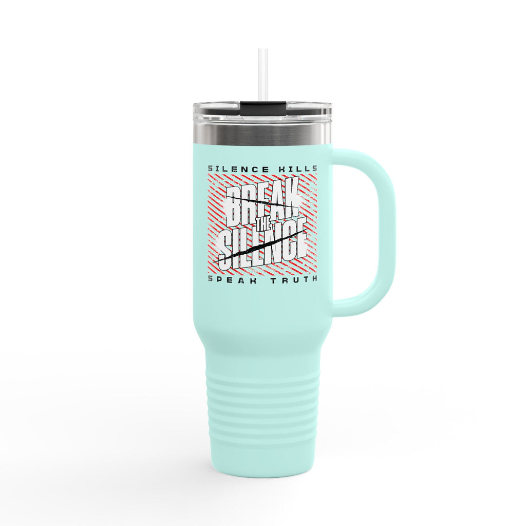 Break the Silence Insulated Travel Mug
