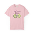 ’Love At First DINK’ Pickleball T-Shirt | Funny Couples Gift Tee - Blossom / S