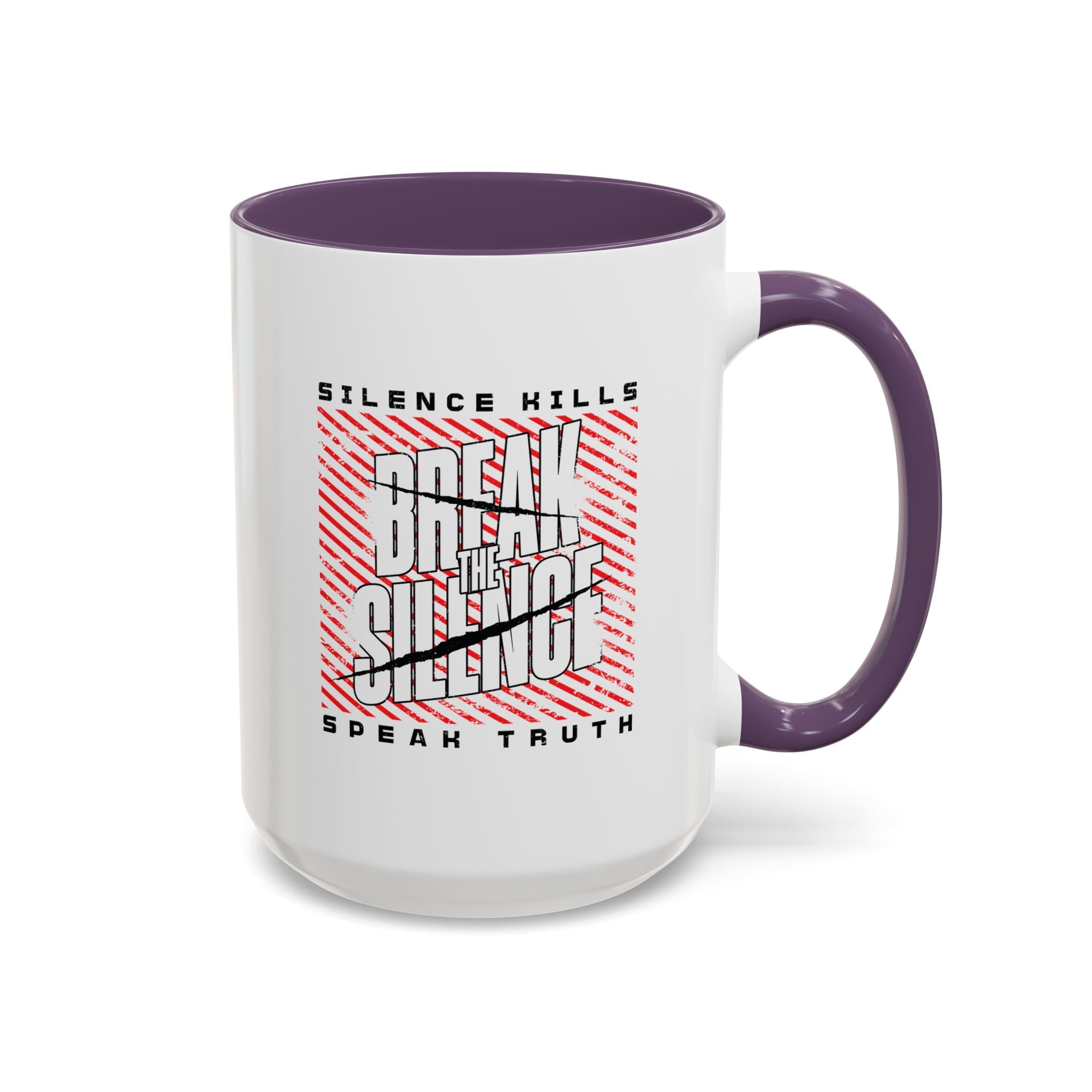 Break the Silence Accent Coffee Mug