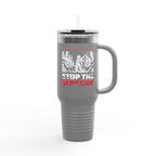 Stop the Genocide Insulated Travel Mug