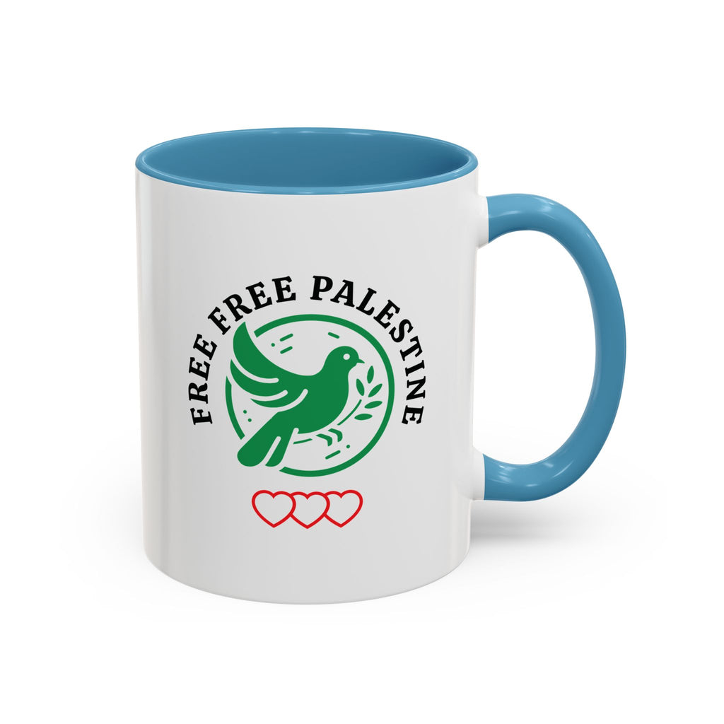 Free Palestine Accent Coffee Mug