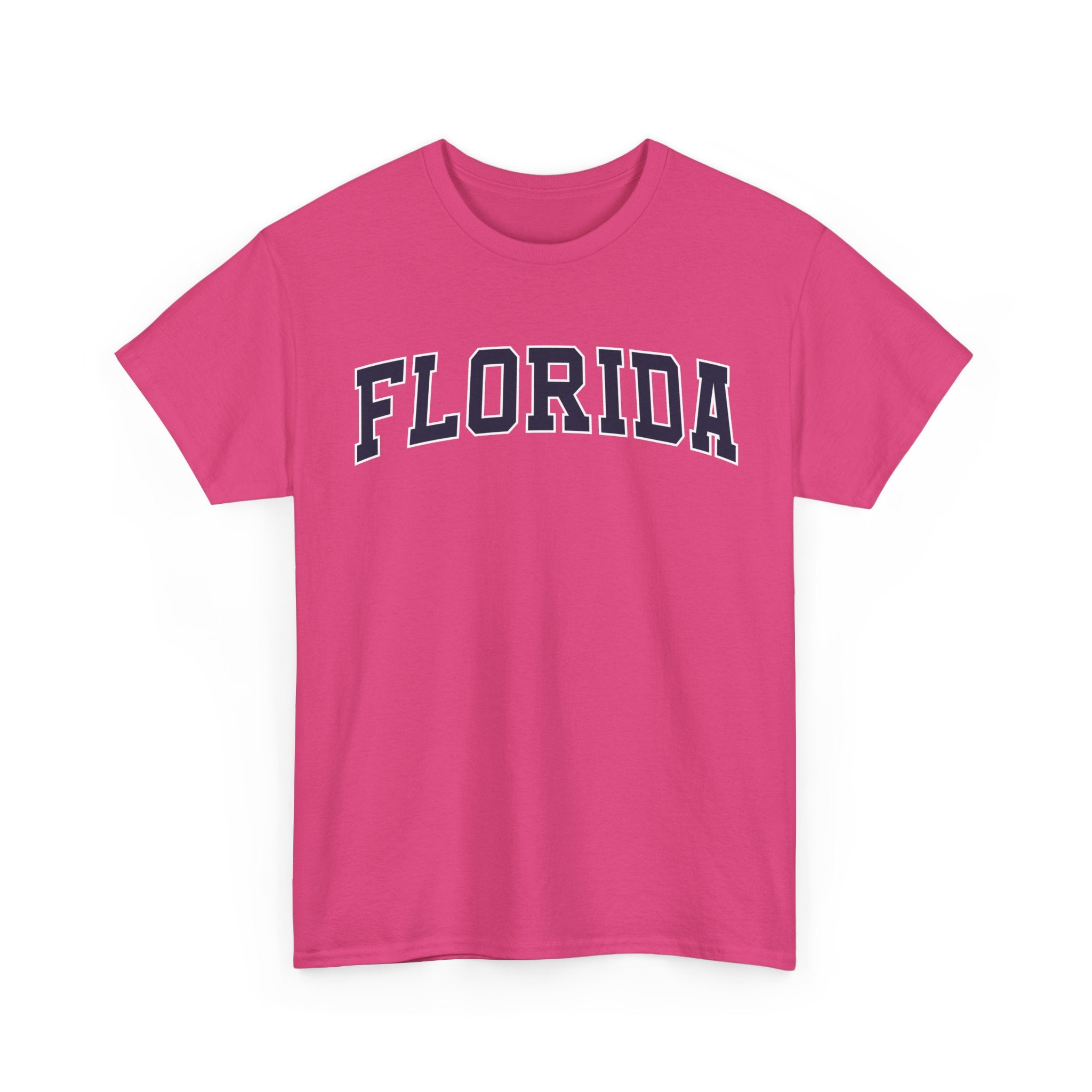 Florida Vintage Varsity Unisex T-shirt - Heliconia / S - T-Shirt