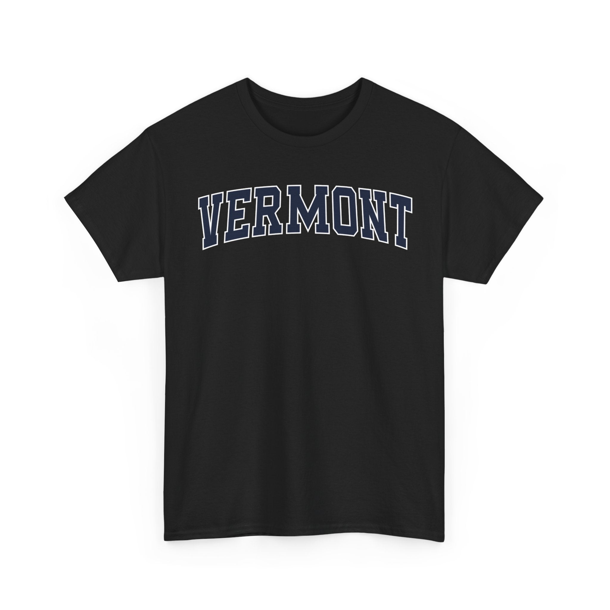 Vermont Vintage Varsity Unisex T-shirt - Black / S - T-Shirt