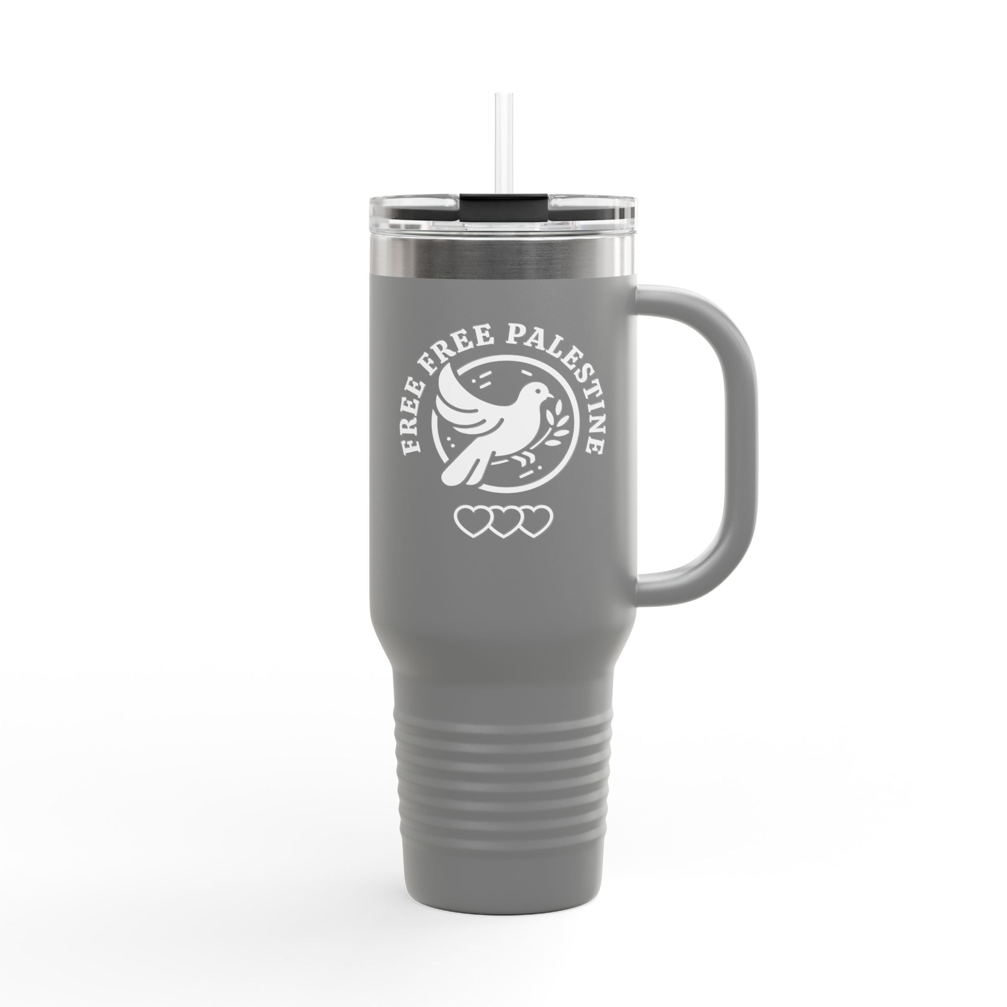 Free Palestine Insulated Travel Mug