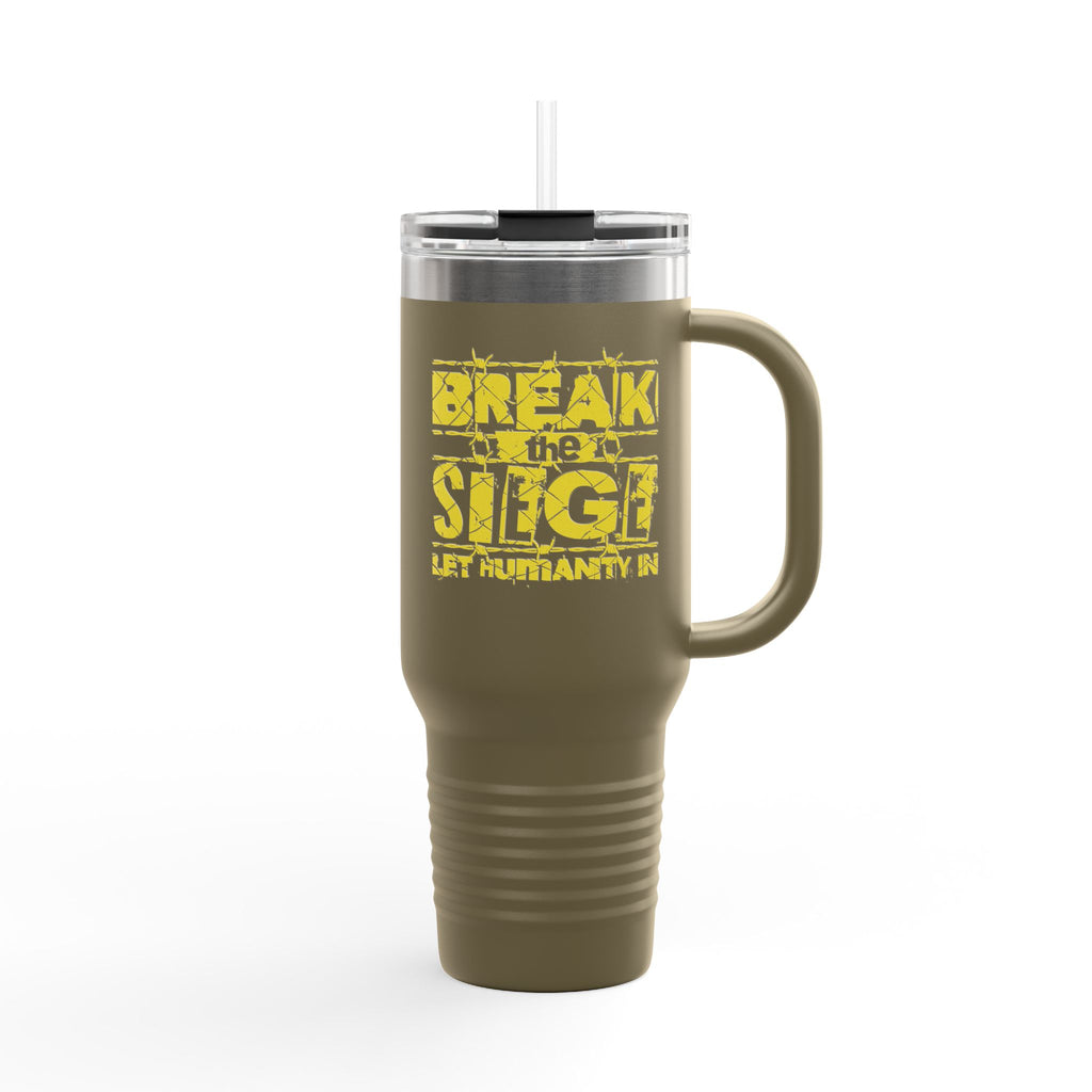 Break the Siege Insulated Travel Mug