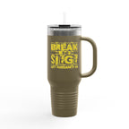 Break the Siege Insulated Travel Mug