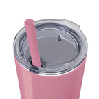 Cute Bunny Skinny Tumbler 20oz with Straw - Mug