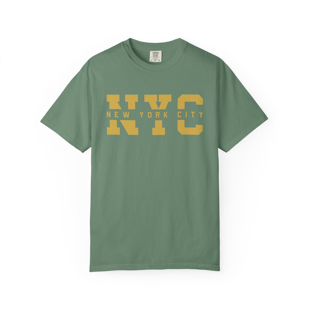 NYC Graphic Unisex T-Shirt - Light Green / S