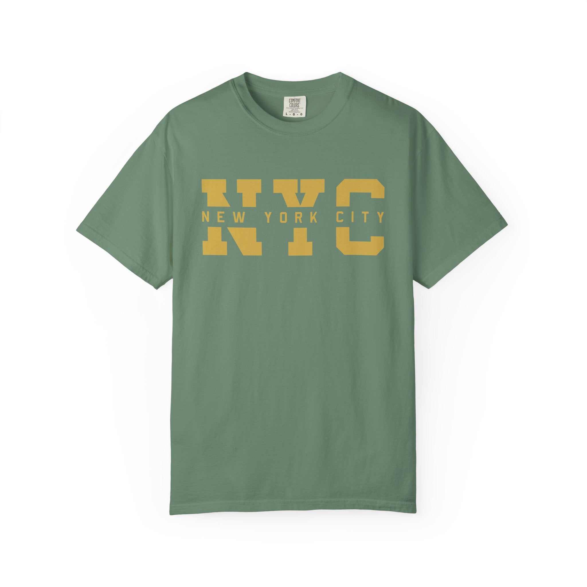 NYC Graphic Unisex T-Shirt - Light Green / S