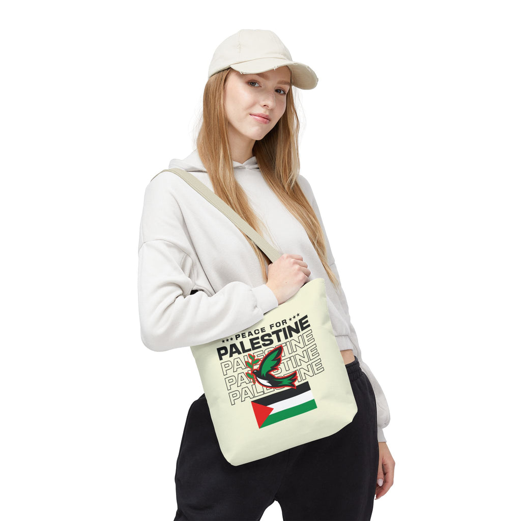 Peace for Palestine Tote Bag - Bags