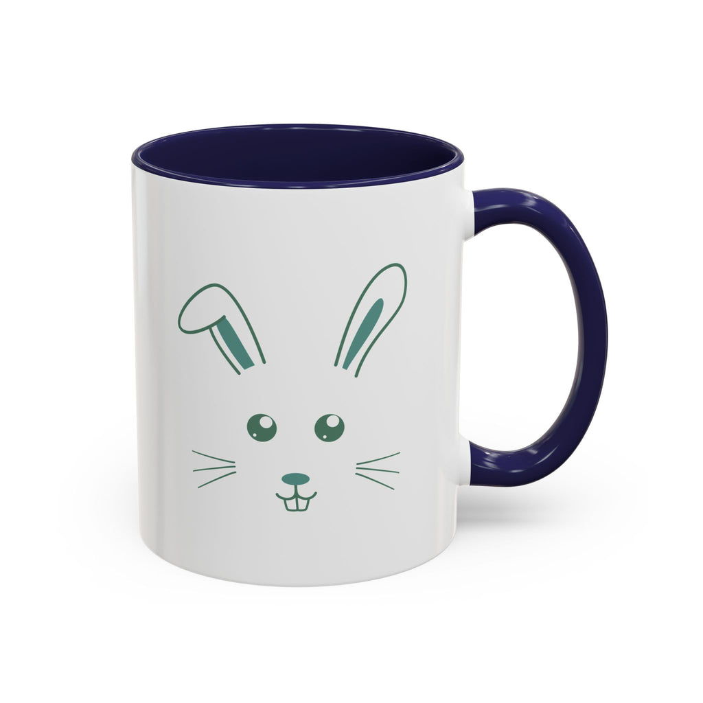 Cute Bunny Rabbit Accent Mug