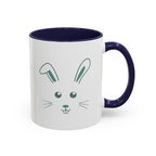 Cute Bunny Rabbit Accent Mug