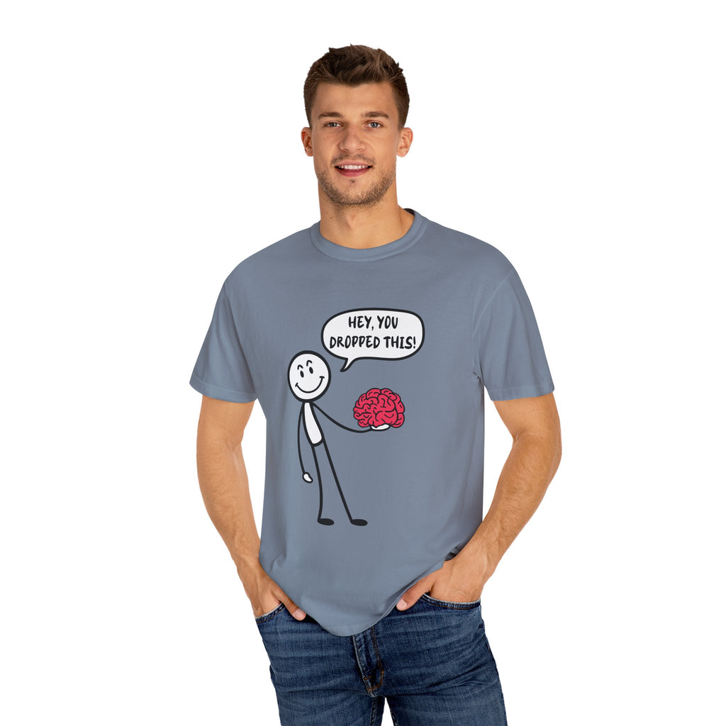Brainy Humor Graphic Tee | Funny Nerdy Gift Idea - T-Shirt