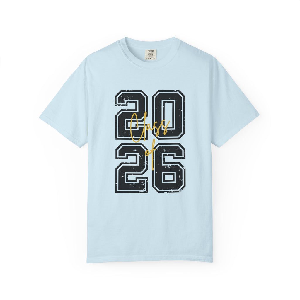 Class of 2026 T-Shirt — Graduation Senior Year Tee - Chambray / S - T-Shirt