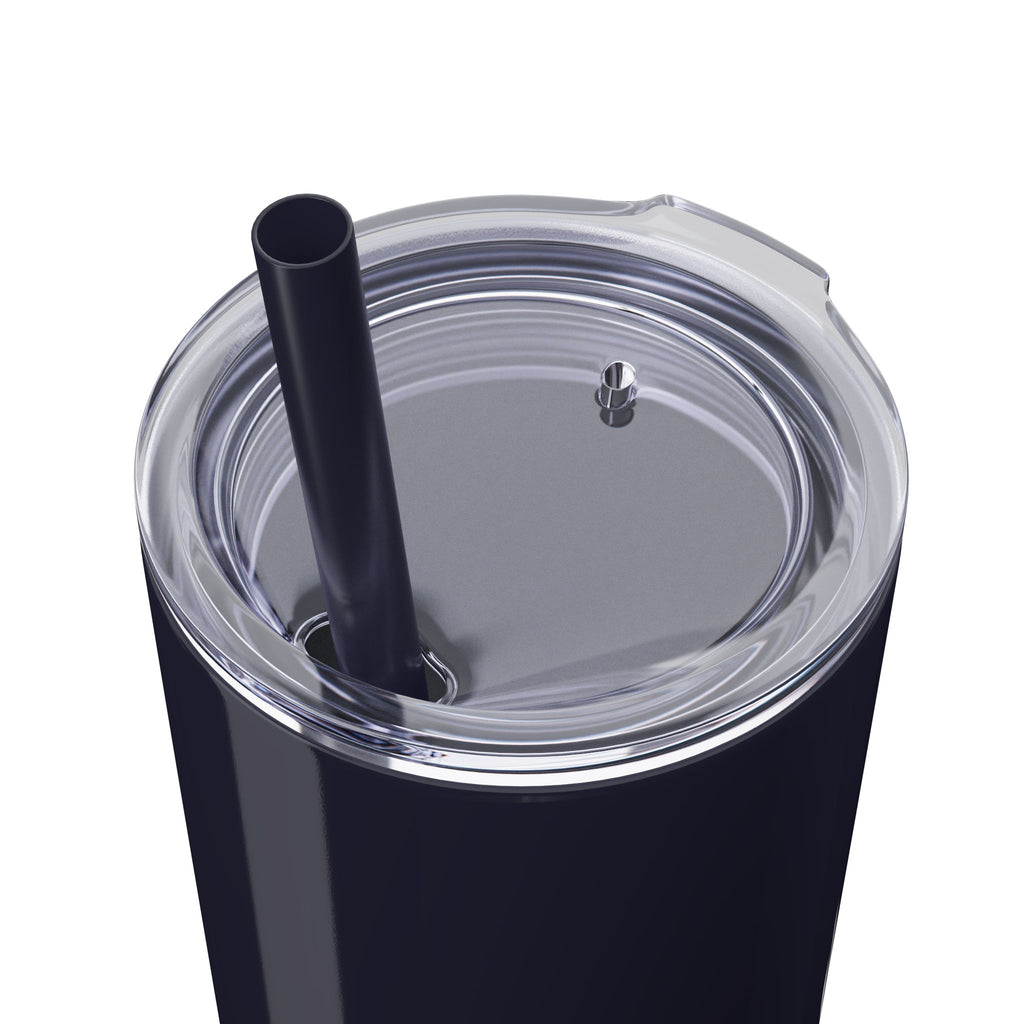 Cute Bunny Skinny Tumbler 20oz with Straw - Mug