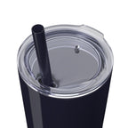Cute Bunny Skinny Tumbler 20oz with Straw - Mug